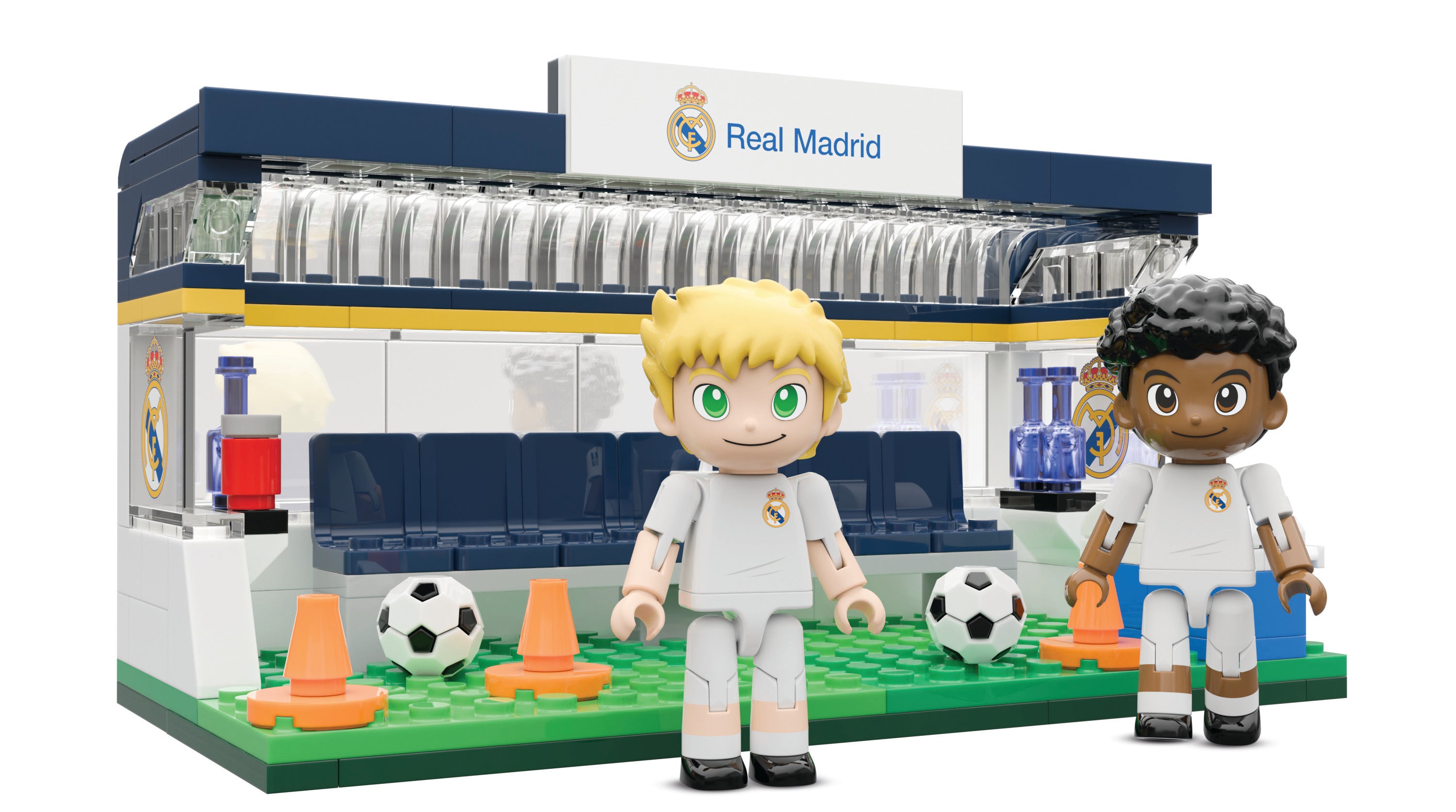 Stadium Bench Puzzle Set 186 Pieces – Official Real Madrid Store