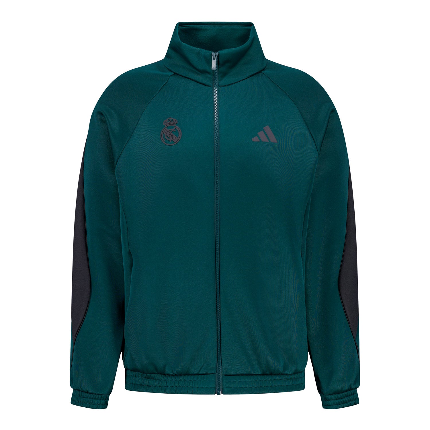 Mens adidas Stadium Tracksuit Jacket Green – Official Real Madrid