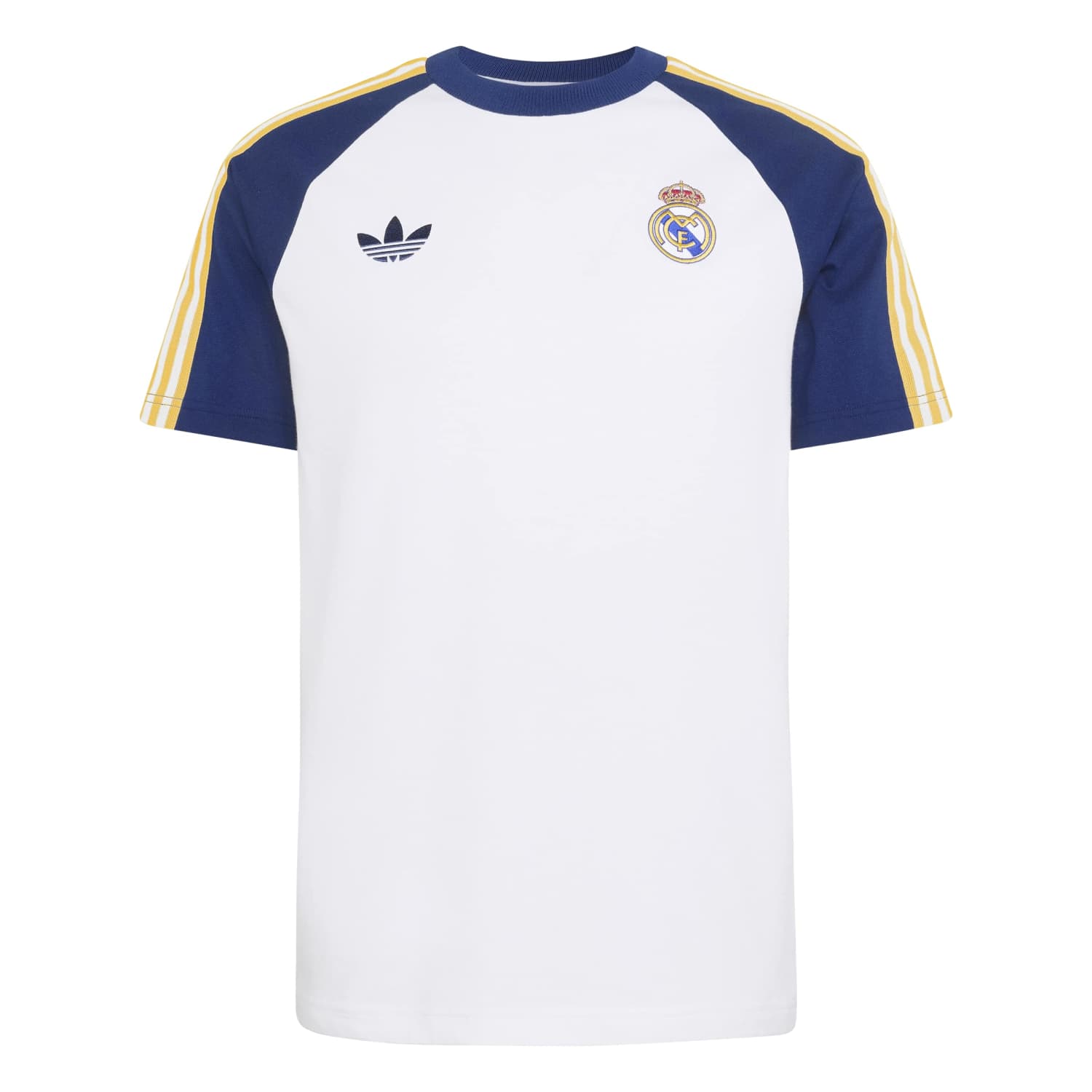 記念グッズ Adidas Real Marid T shirt Mens T-Shirt adidas Originals 25/26 White – Real Madrid Europe Store
