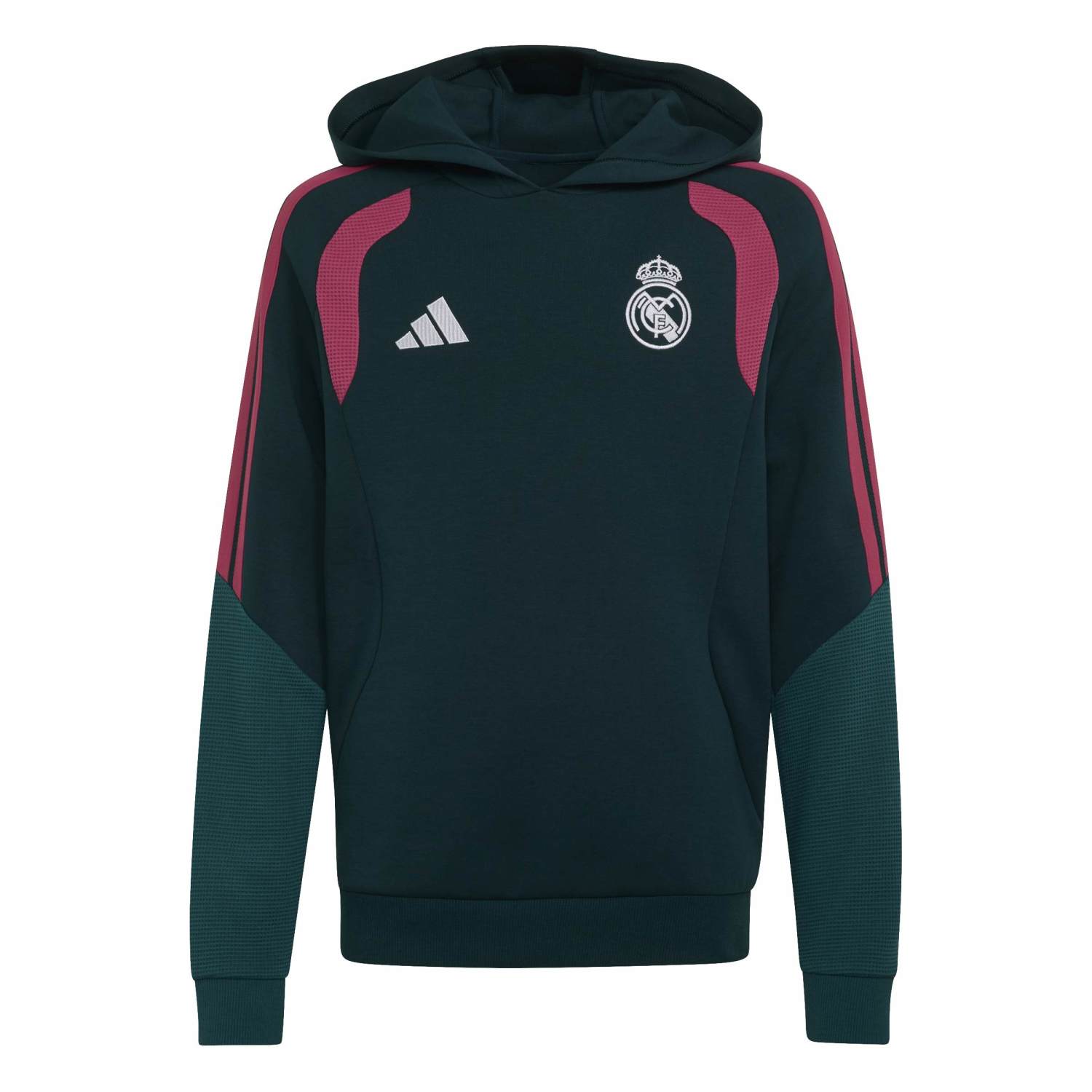 Youth adidas Training Hoodie 26/27 Green – Official Real Madrid Store