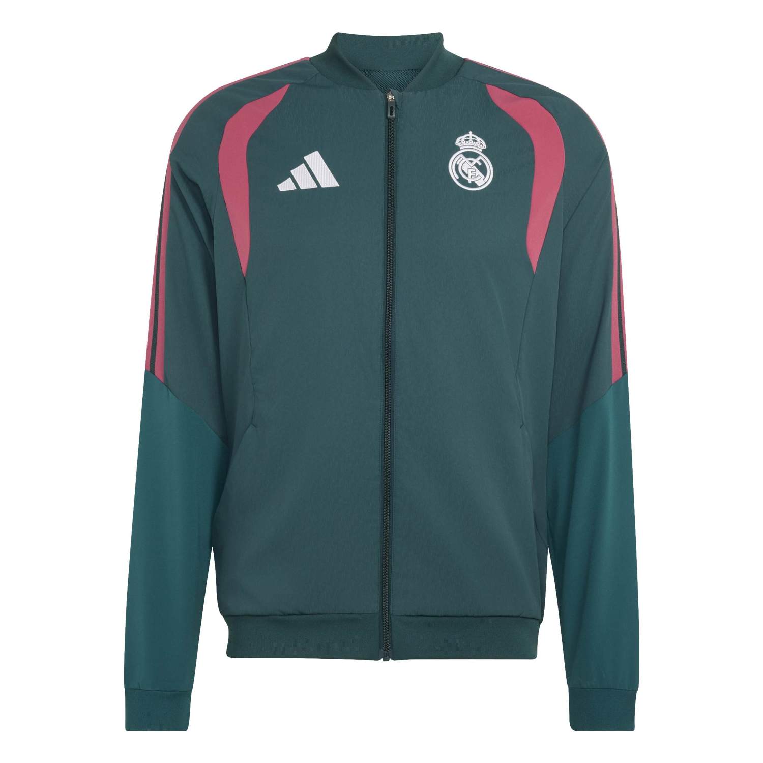 Mens adidas Training Tracksuit Jacket 26/27 Green – Official Real