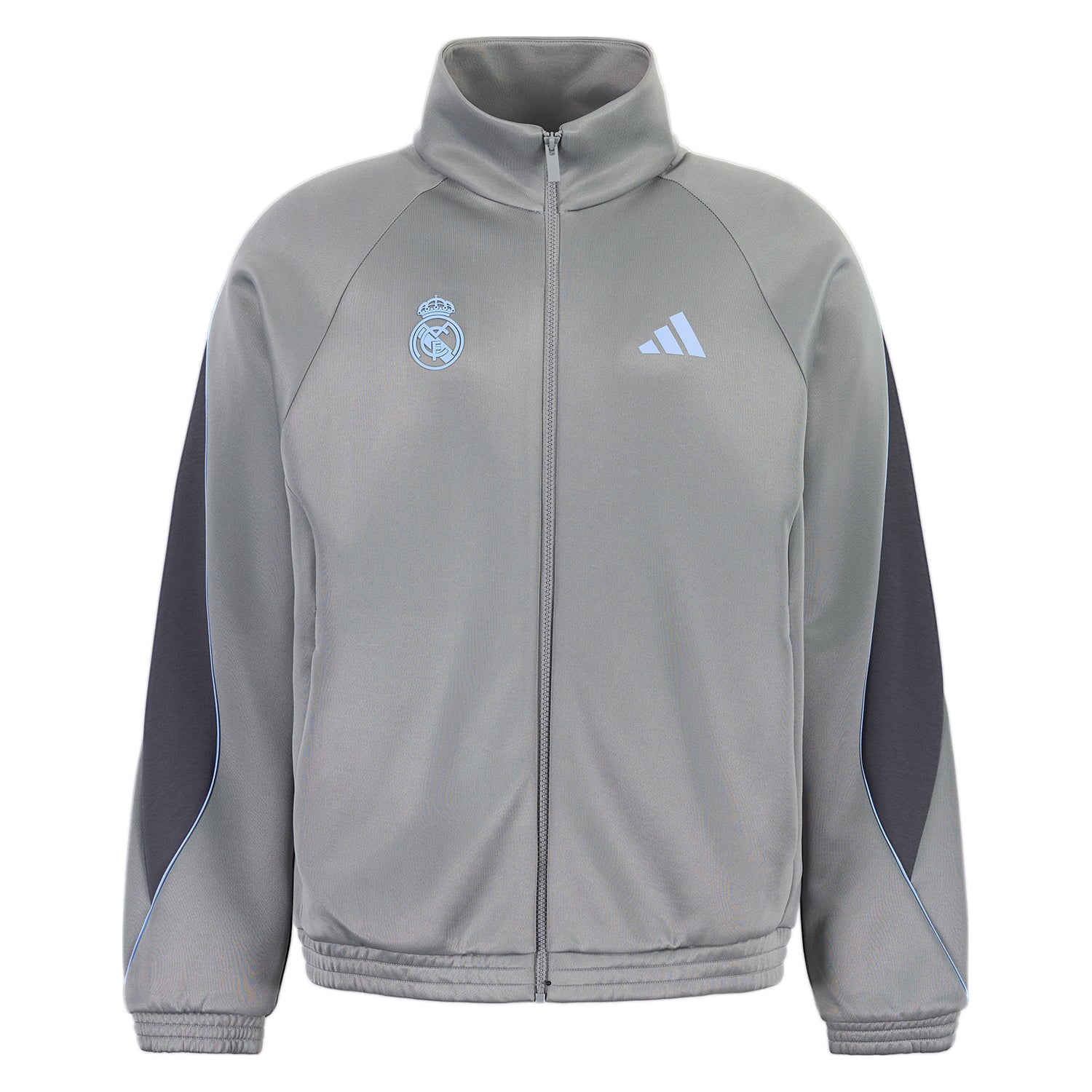 Mens adidas Stadium Track Top Grey – Official Real Madrid Store