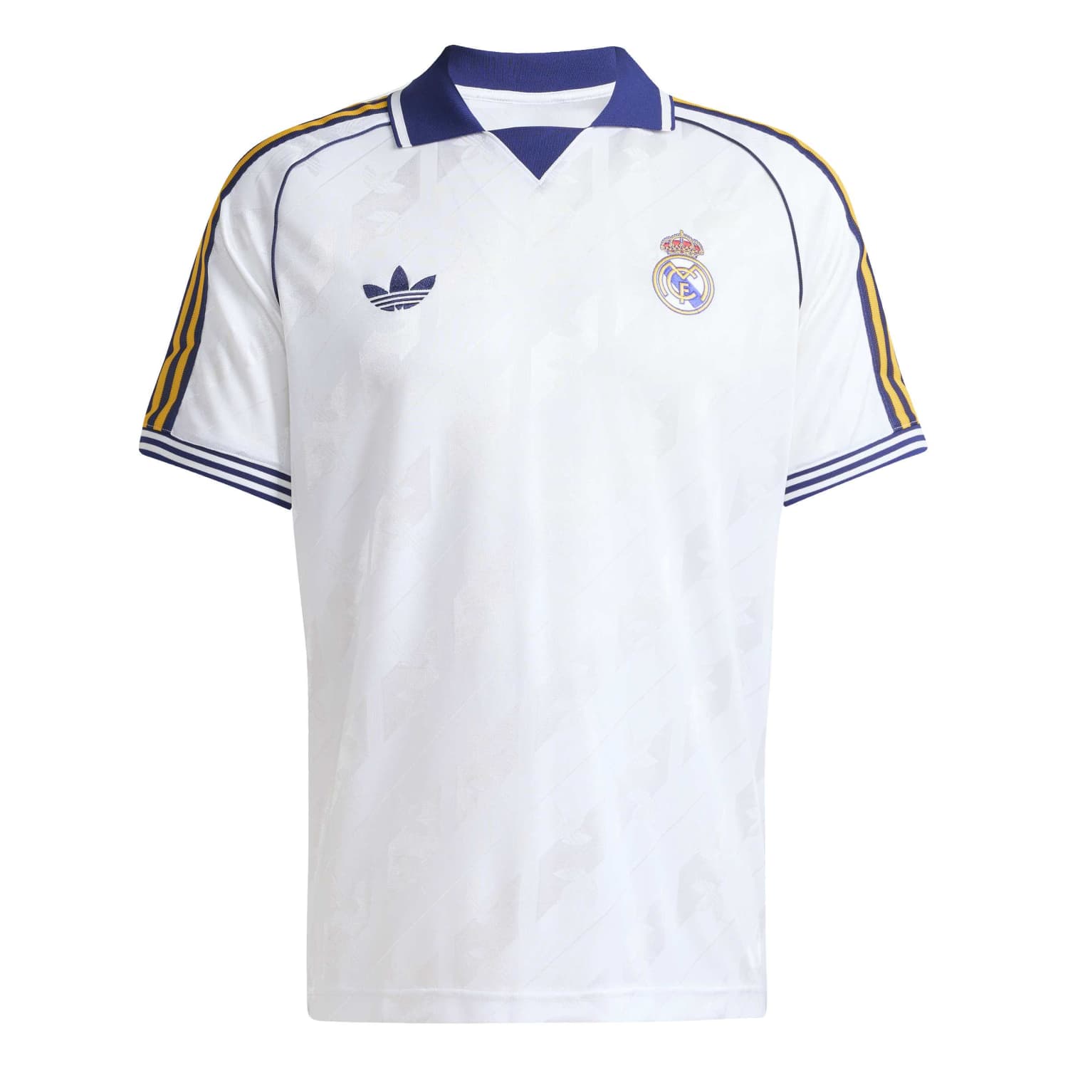 Mens Collared T-Shirt adidas Originals 25/26 White – Real Madrid