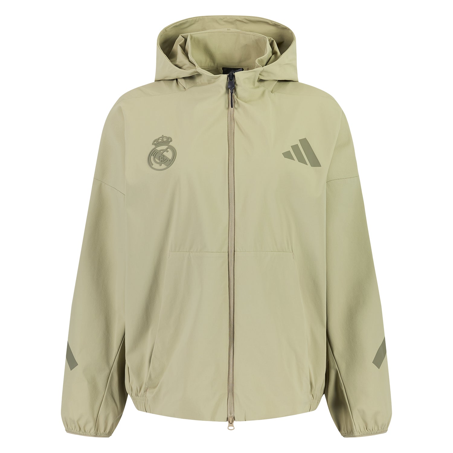 Womens adidas Real Urban Z.N.E. Woven Track Top Olive – Official