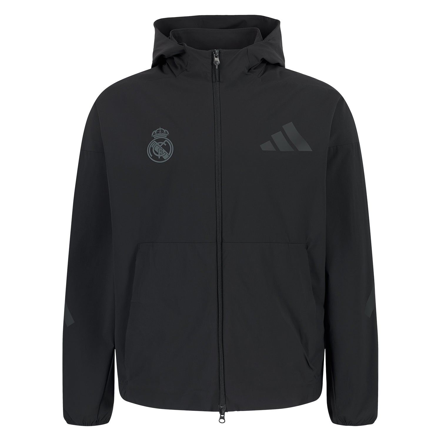 Mens adidas Real Urban Z.N.E. Woven Track Top Black – Official