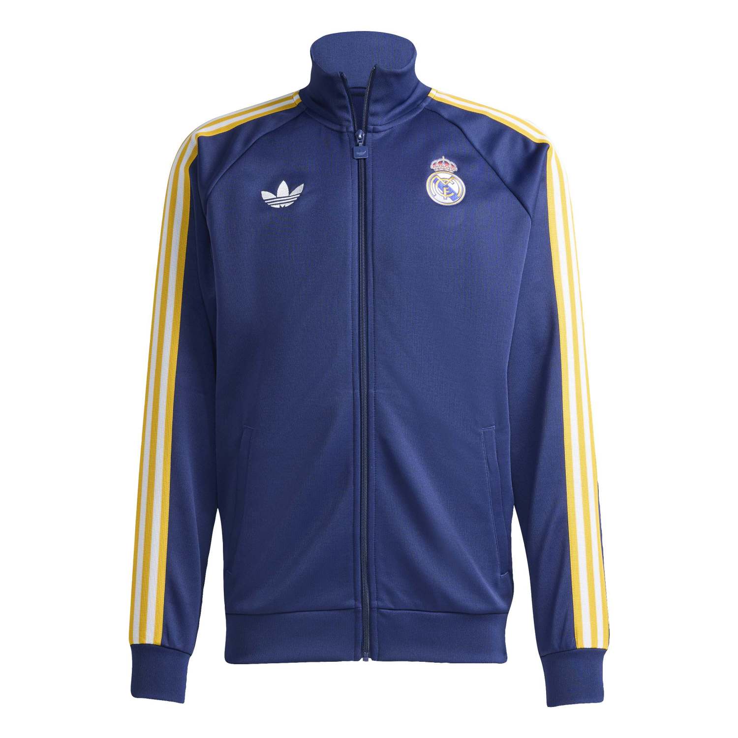 adidas Real Madrid トラックジャケット ネイビー Mens Tracksuit Jacket adidas Originals 25/26 Navy Blue – The