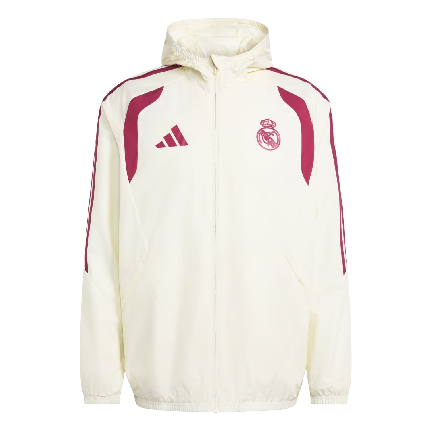 Mens adidas Training All Weather Jacket 26/27 Beige – Official