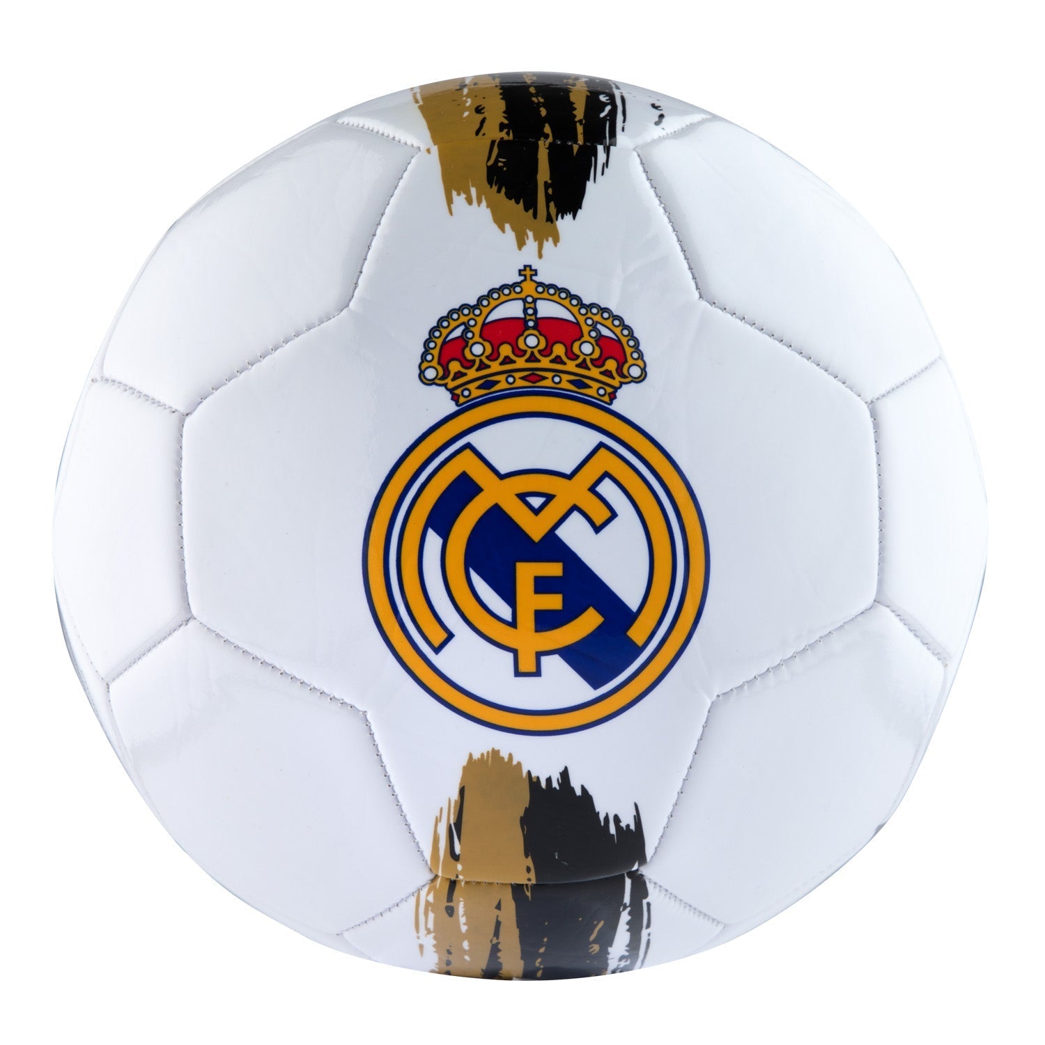 Color Crest Ball White Gold – Official Real Madrid Store