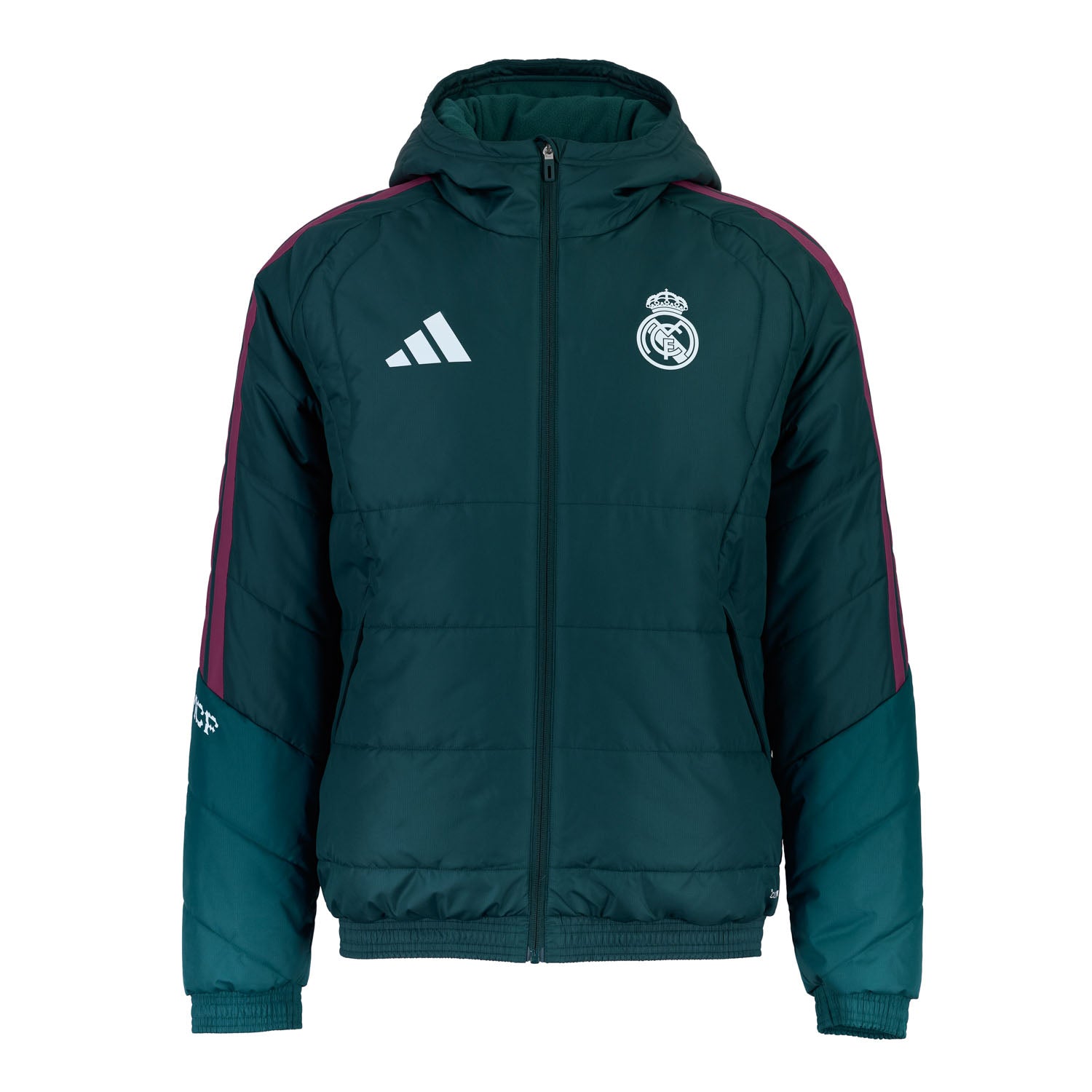 Mens adidas Pro Training Winter Jacket 26/27 Green