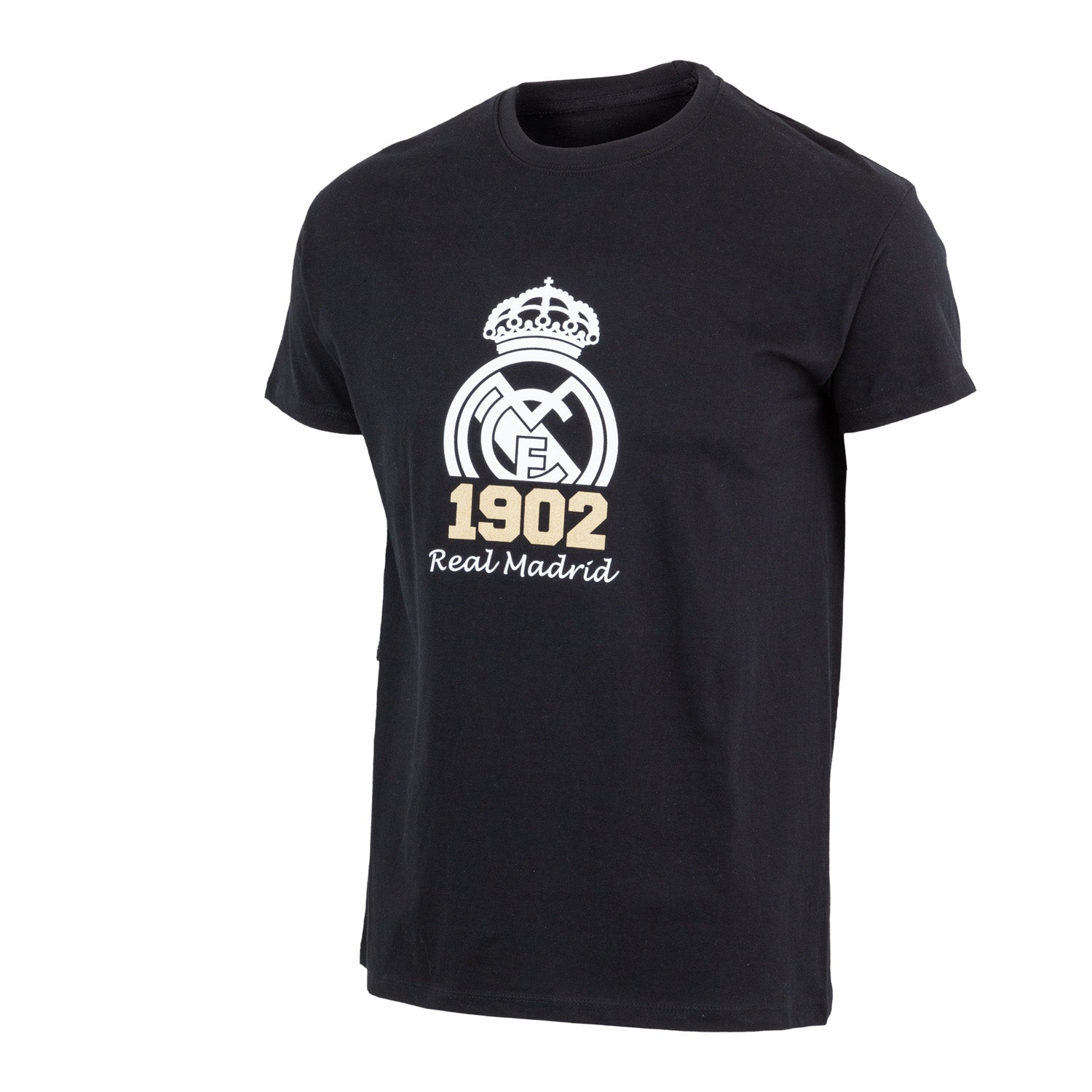 Mens Crest 1902 T-Shirt Black – Official Real Madrid Store