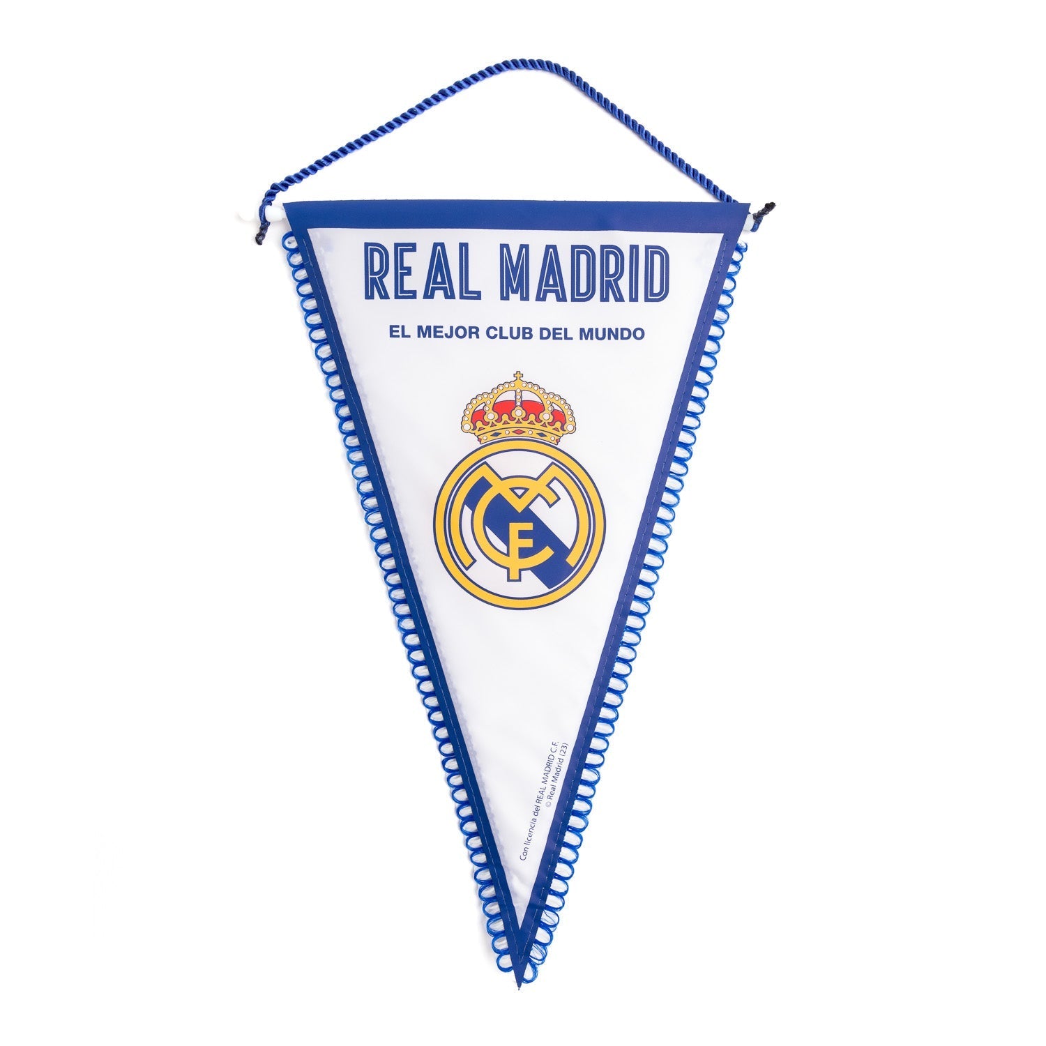 Fanion Real Madrid vintage football banderin pennant wimpel liga Fanion Real Madrid vintage football banderin pennant wimpel liga