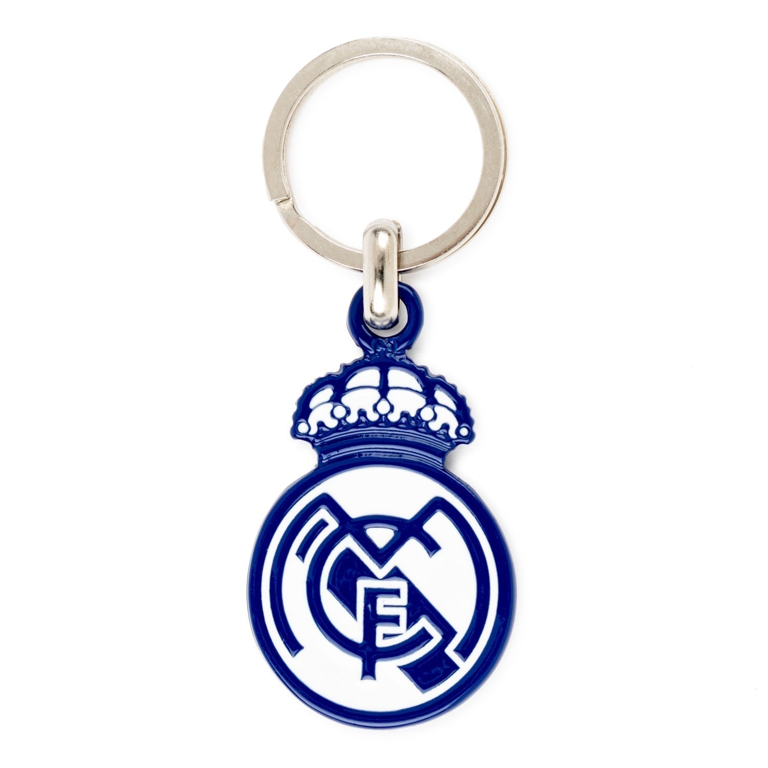 Colgante Universal Para Móvil Real Madrid, Correa Ajustable Y Resistente, Escudo Oficial En Azul, Compatible Con Todas Las Fundas