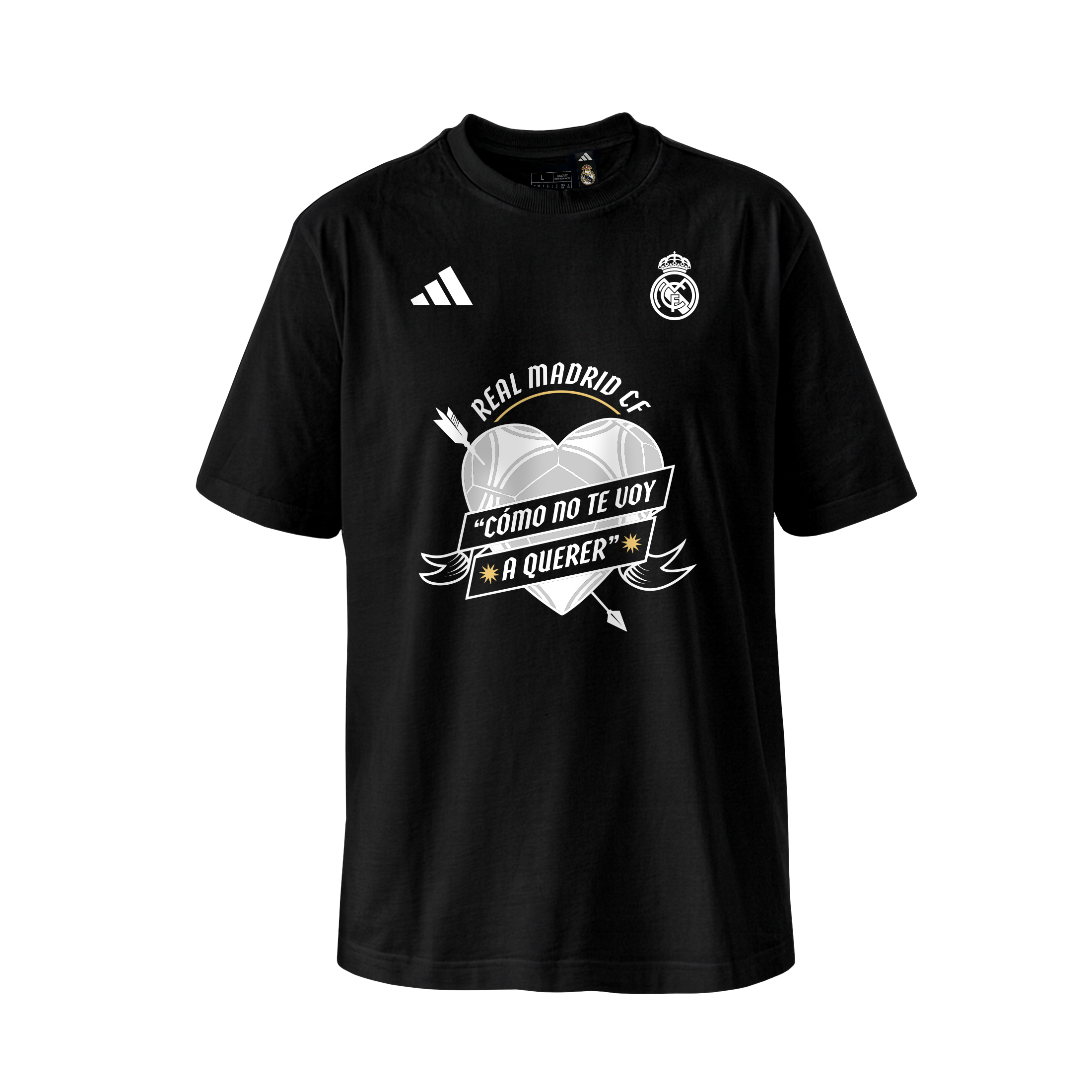  Real Madrid Clima365 シャツ adidas Magic Moments Valentine's Day T-Shirt Black – Official Real