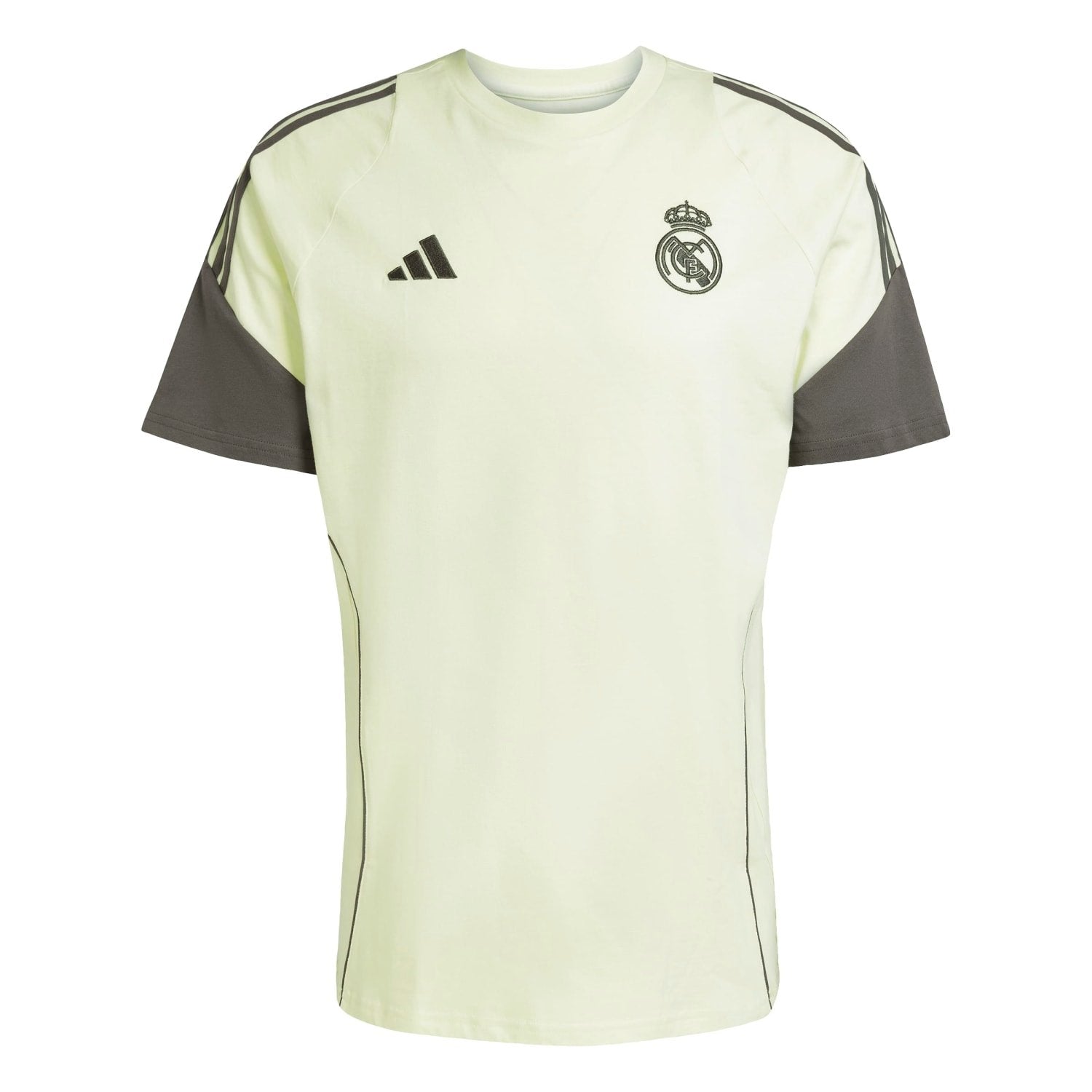 Mens adidas Training T-Shirt 25/26 Lime Green – Official Real