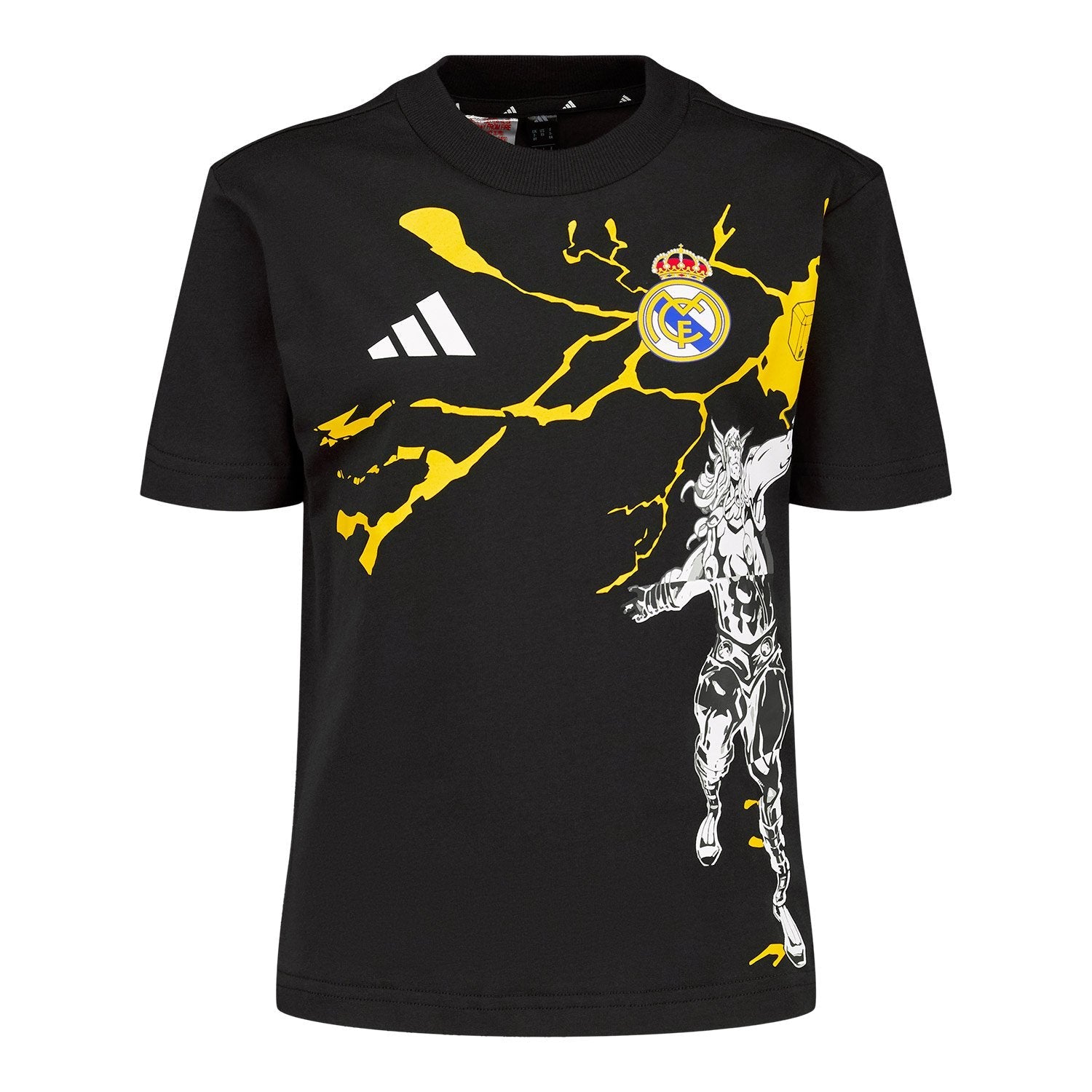 Youth adidas Marvel T-Shirt 25/26 Black – The Official Real Madrid