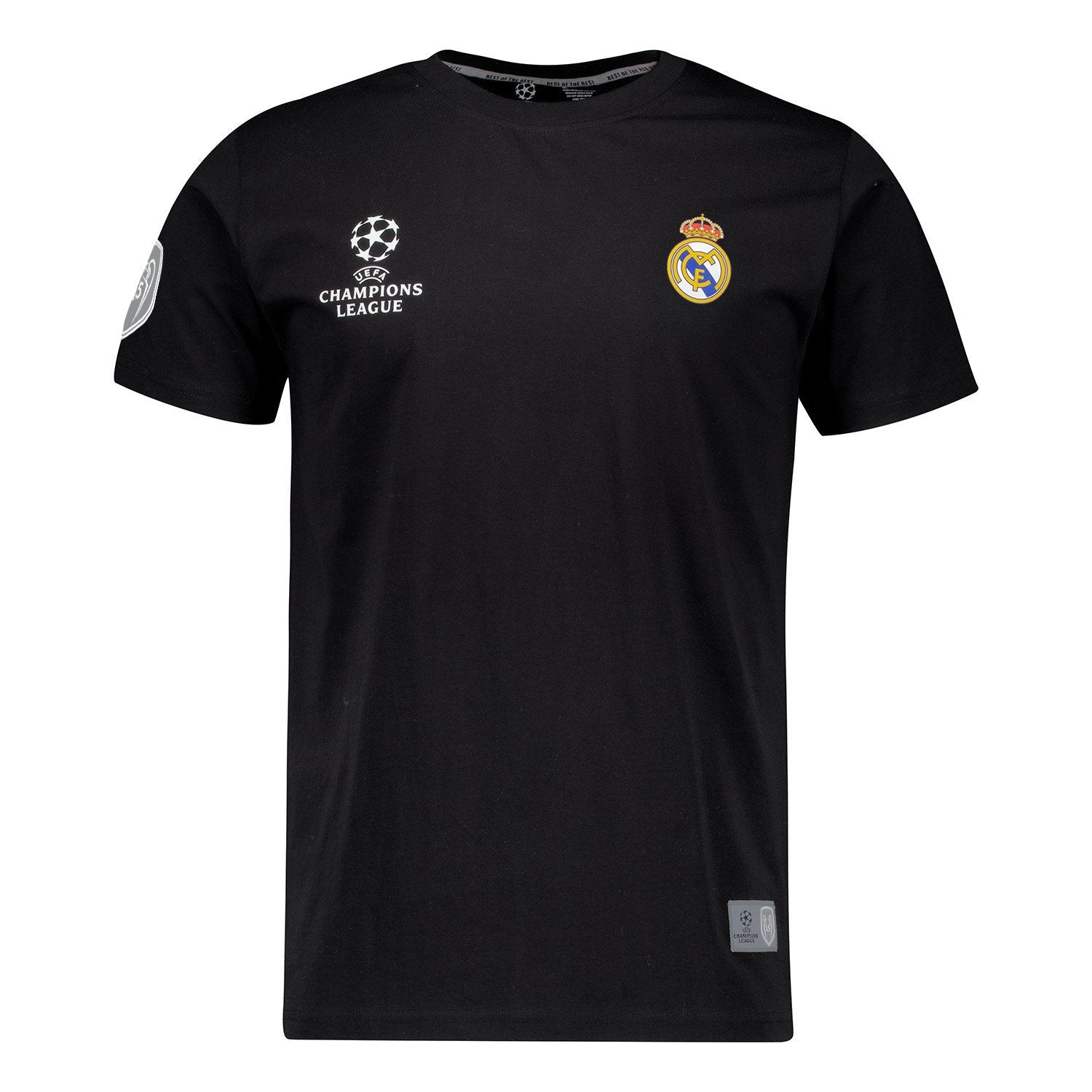 Mens T-Shirt Black | UEFA Champions League 15 – The Official Real