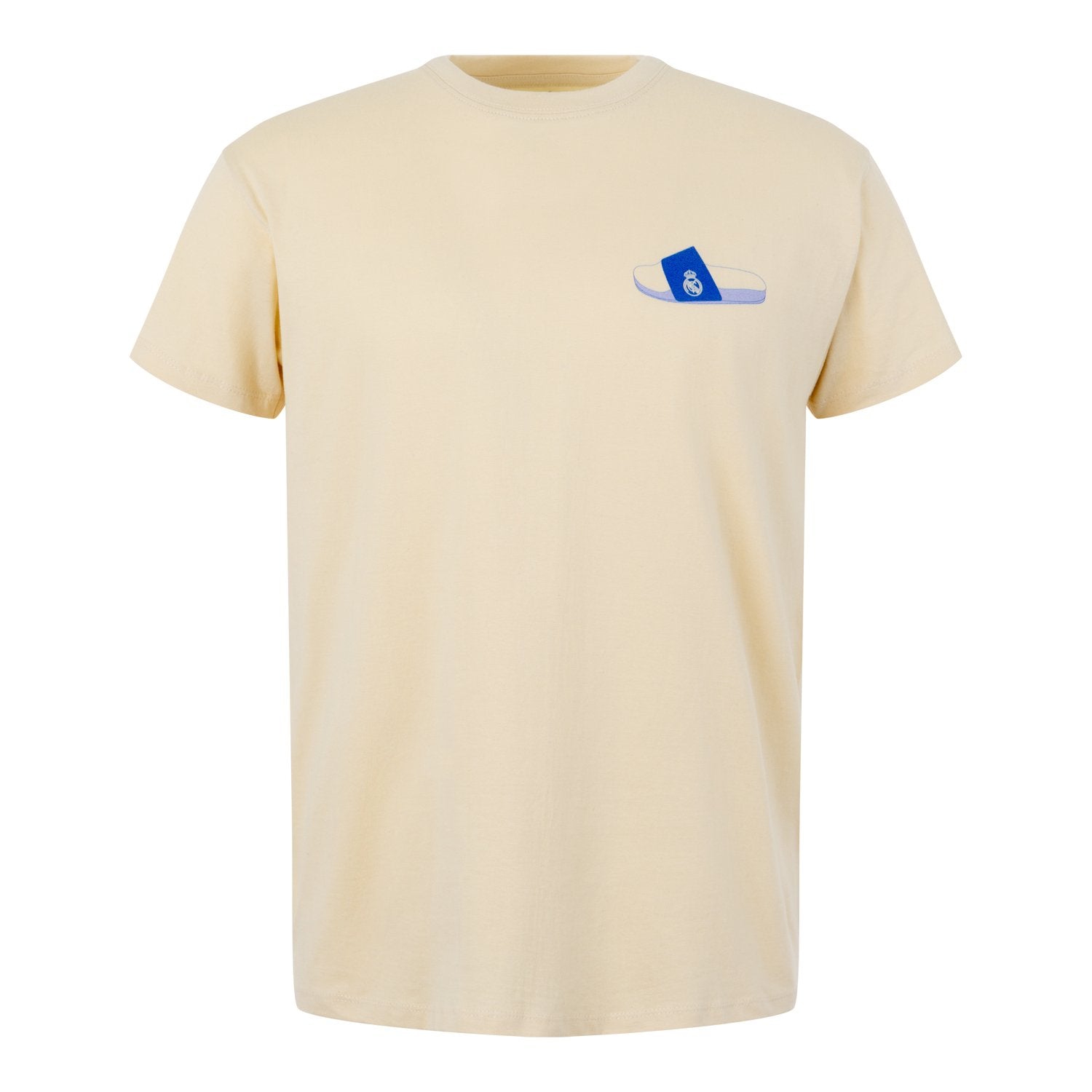 Mens Blue Summer Vibes T-Shirt Beige – Official Real Madrid Store