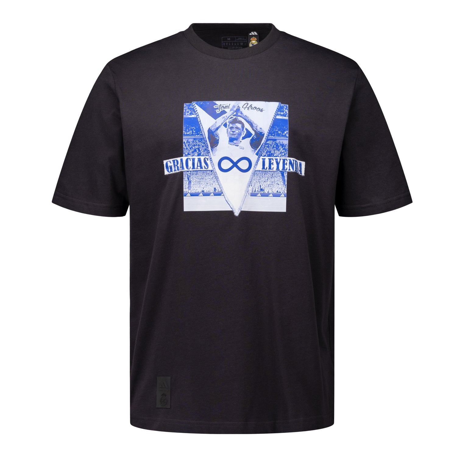 Mens T-Shirt Kroos adidas Magic Moments Black – Official Real