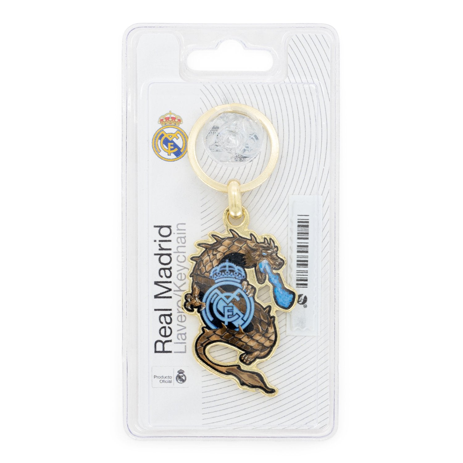 Blue Dragon Keyring – Official Real Madrid Store
