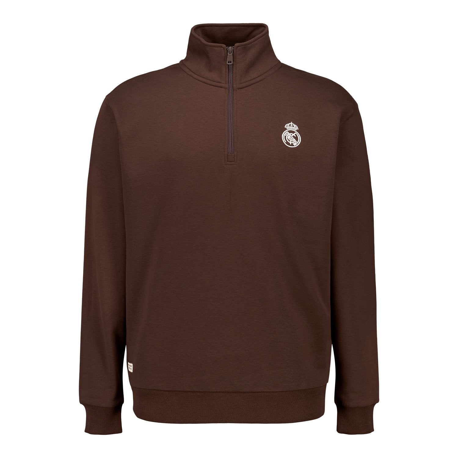 Mens Classic Zip Sweatshirt Brown – Official Real Madrid Store