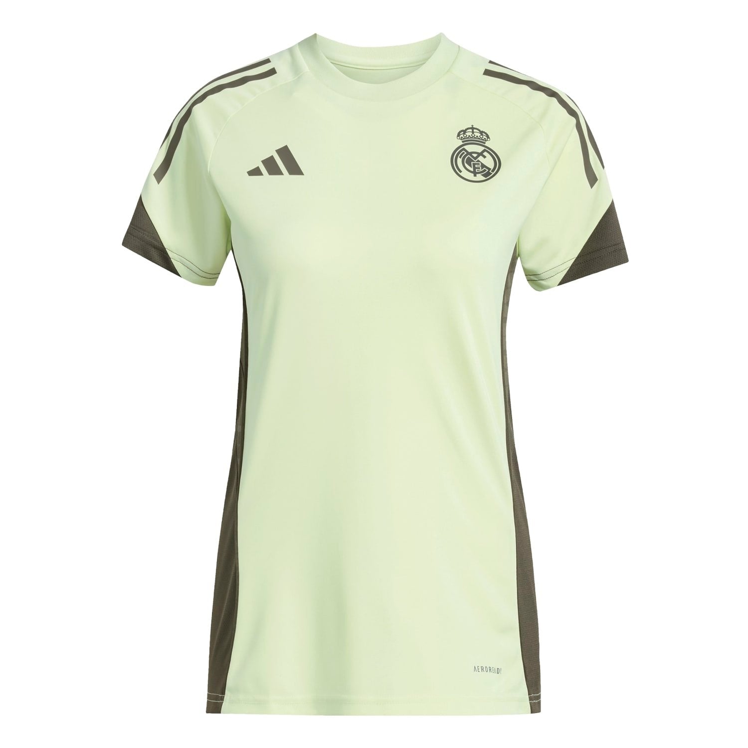 Womens adidas Training Shirt 25/26 Lime Green – Official Real