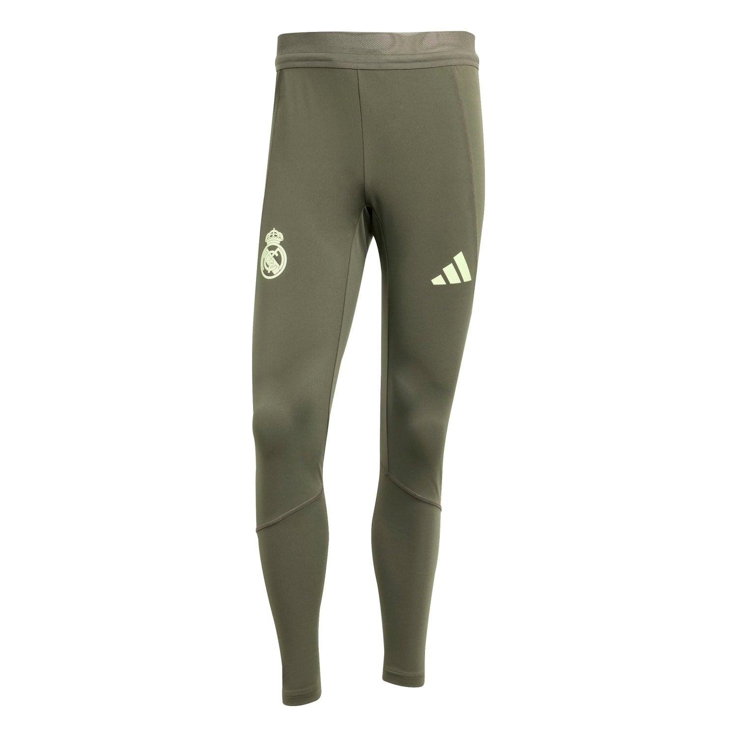 Mens adidas Pro Training Trousers 25/26 Dark Olive – Real Madrid