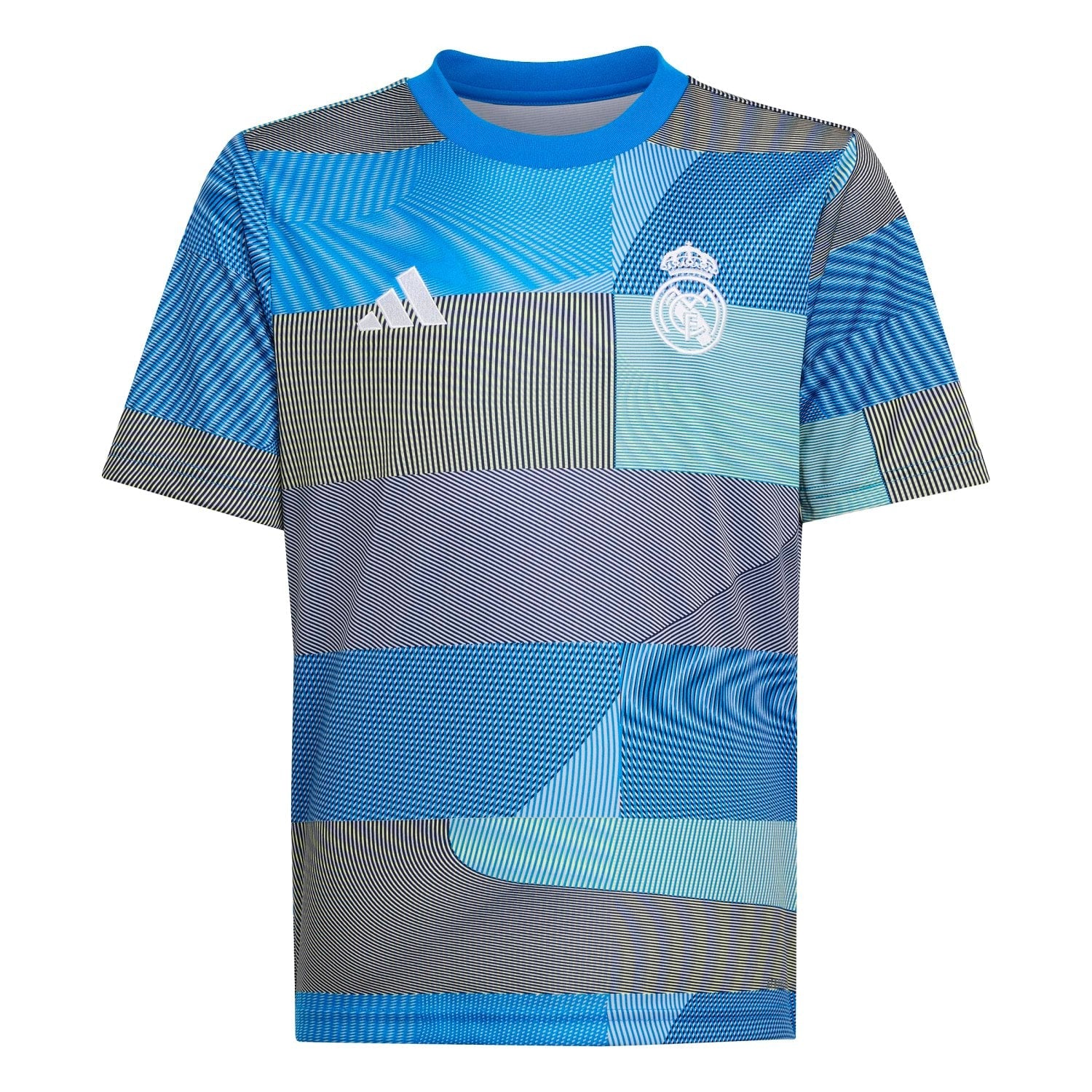 ウェア  Real Madrid 25/26 Warm Shirts Kids adidas Warm Up Shirt 25/26 Blue – Official Real Madrid Store