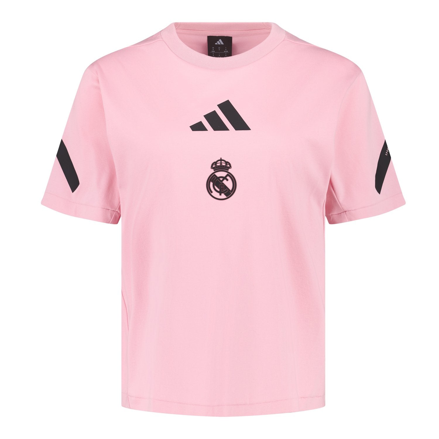 Womens adidas Real Urban T-Shirt Pink – Official Real Madrid Store