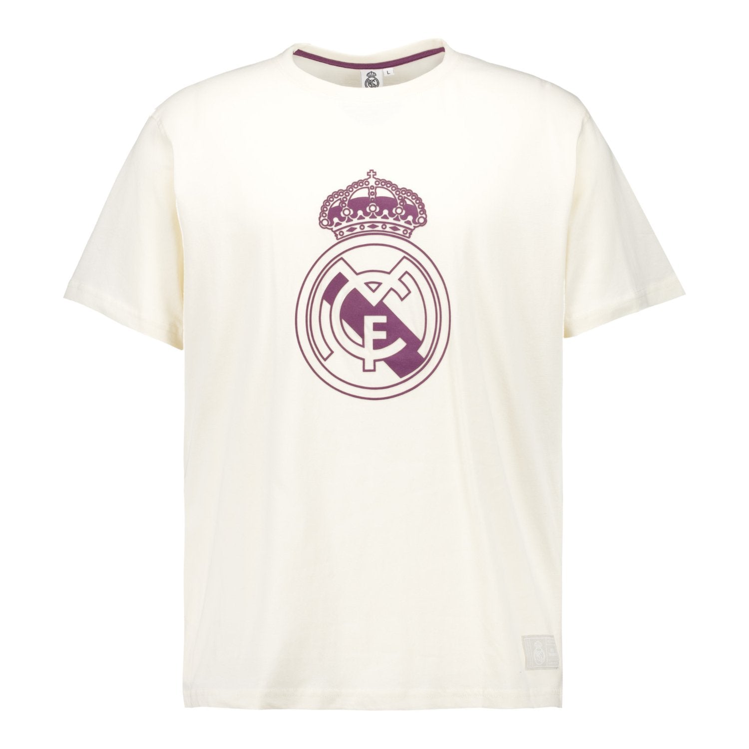  Real Madrid Clima365 シャツ Mens Color Crest T-Shirt Off White Real Madrid – Official Real