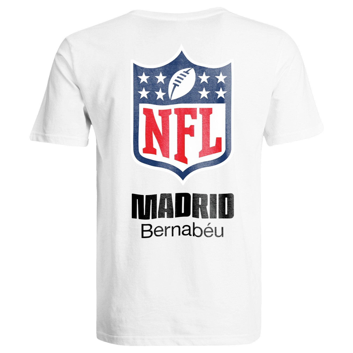 Mens Bernabéu x NFL Crest Shirt White – Official Real Madrid Store