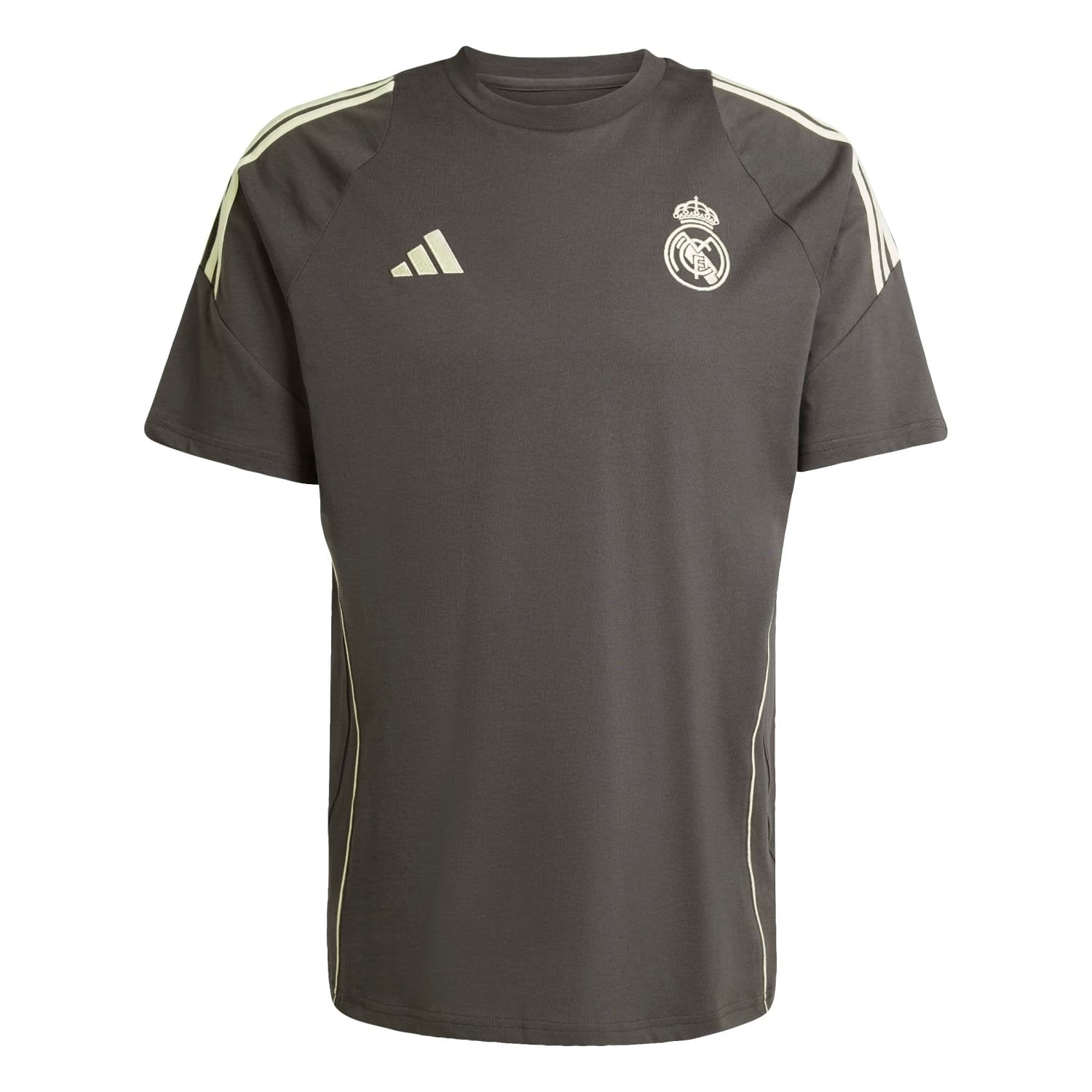 Mens adidas Training T-Shirt 25/26 Dark Olive – Official Real
