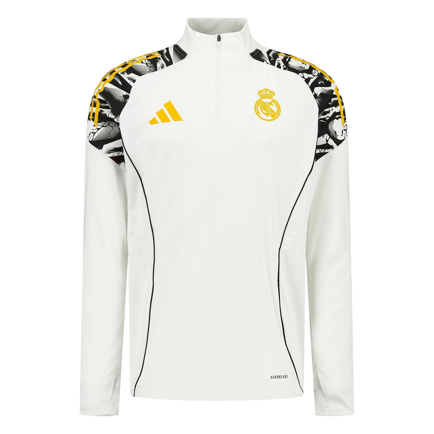 top gear madrid Mens adidas Marvel Training Top 25/26 White – Official Real Madrid Store