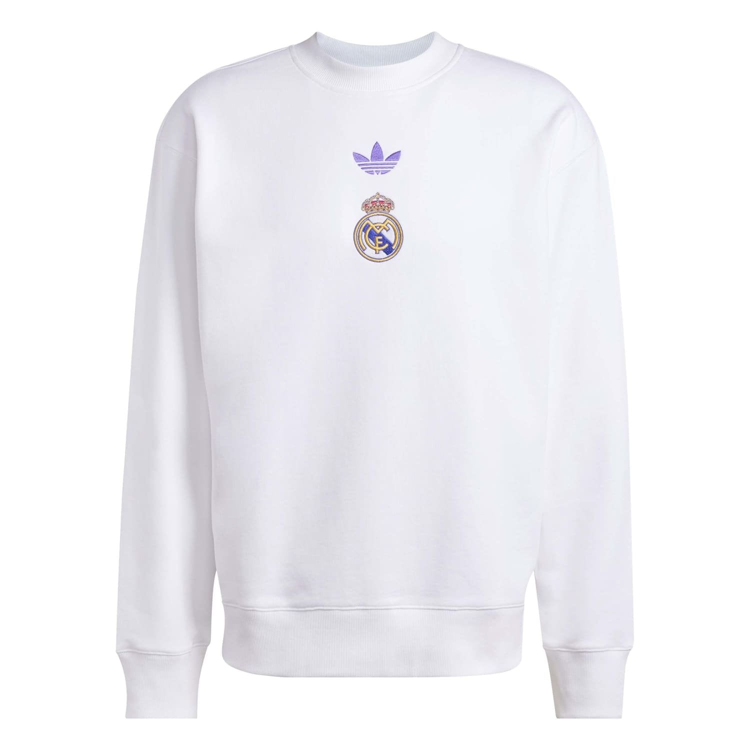 adidas Real Madrid Lifestyle OG 【サイズL】 Mens adidas Originals LFSTLR Sweatshirt 25/26 White – Official
