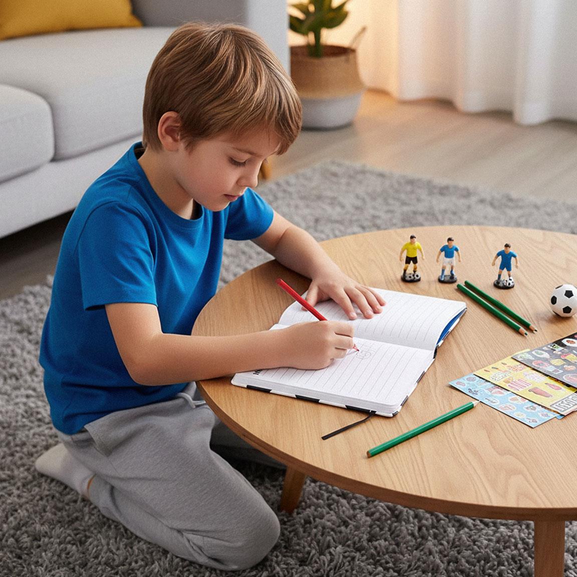 Multicolor Padded Notebook