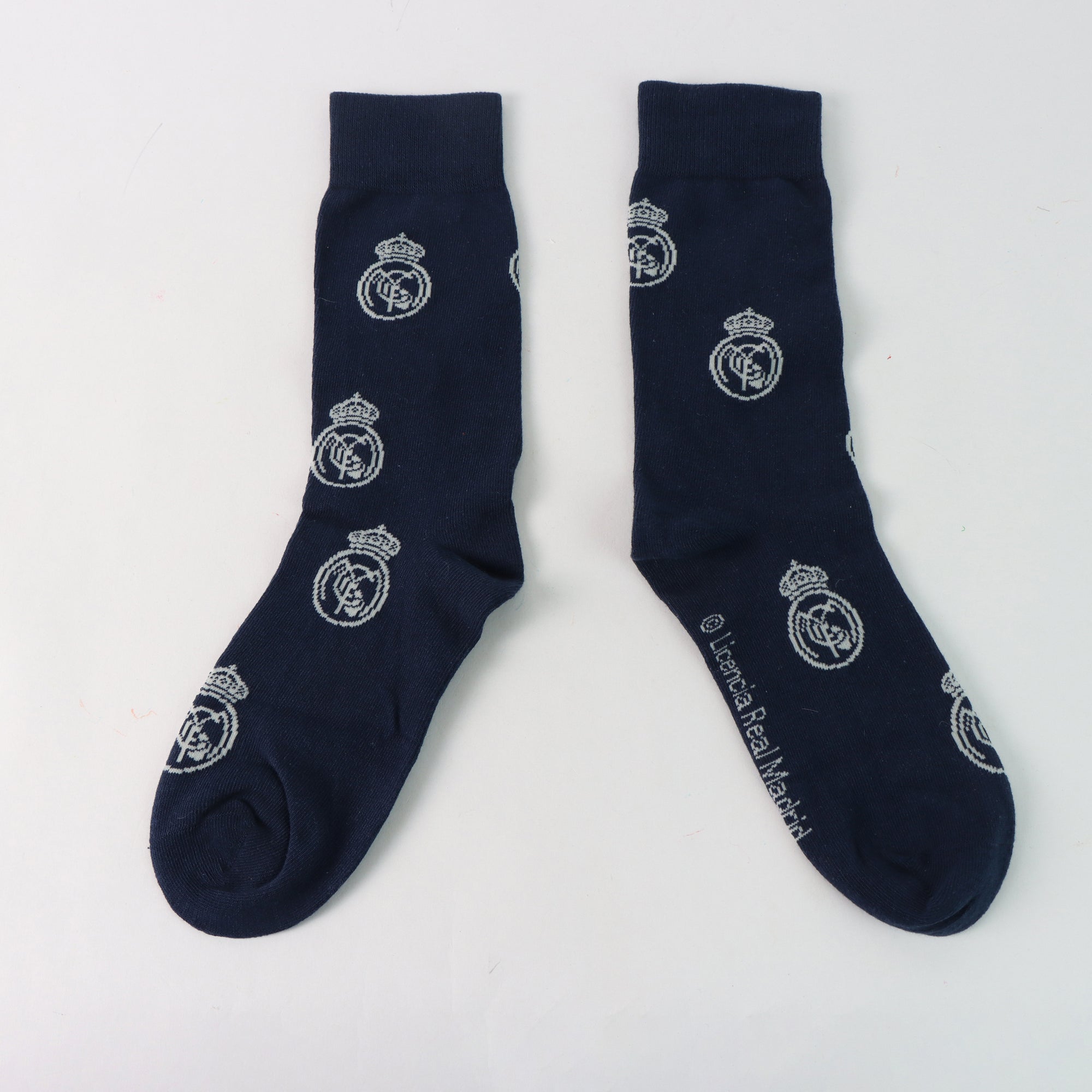 Long Youth Navy Socks