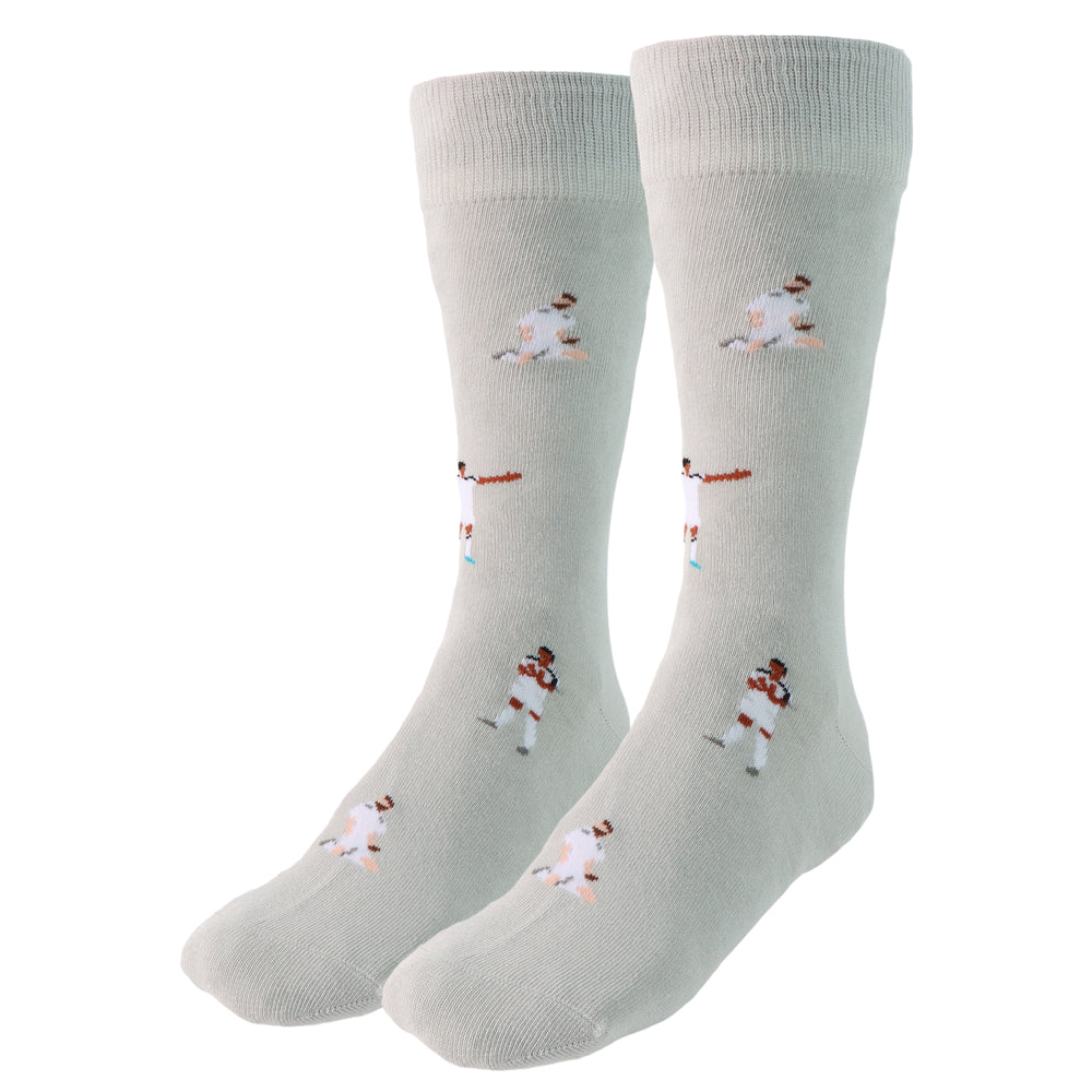 Calcetines Largos Jugadores Gris