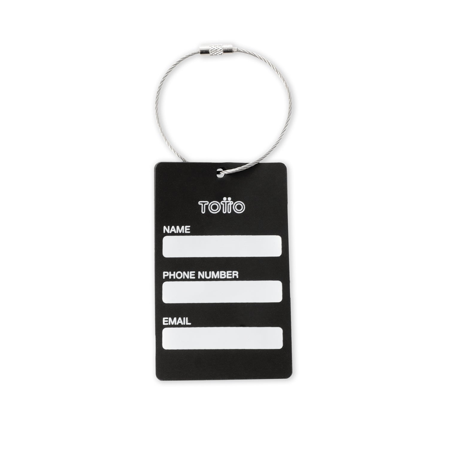 Travel tag Black Real Madrid