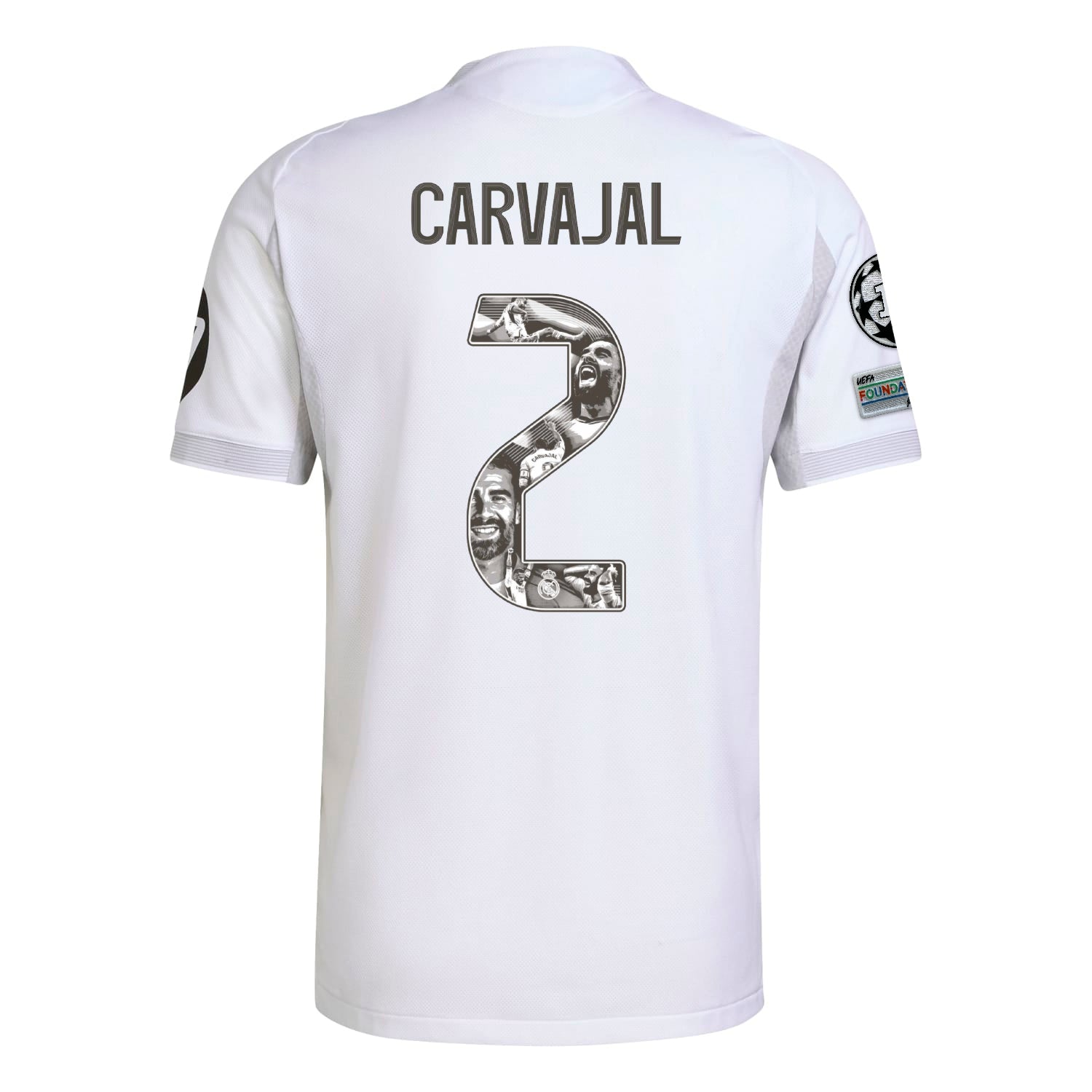 Maillot Authentic Homme Carvajal Édition Spéciale Domicile Blanc 25/26