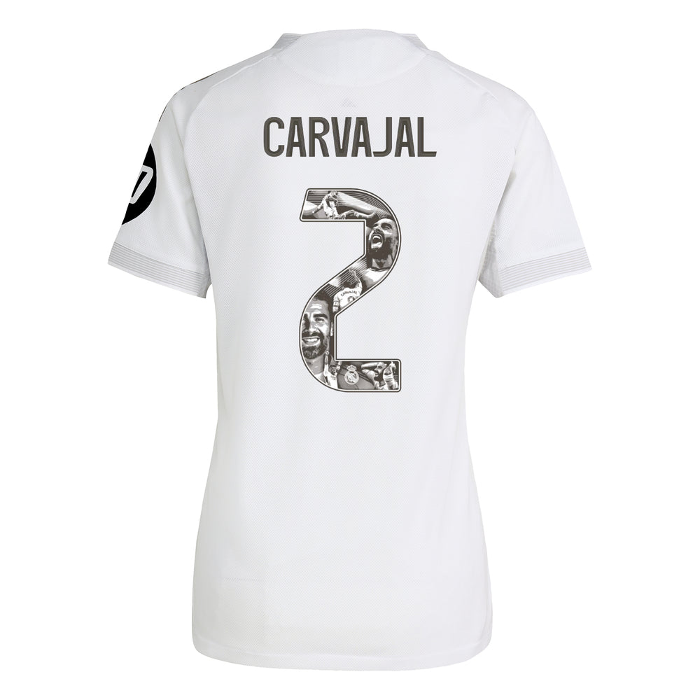 Womens Authentic Carvajal Special Edition White Home Jersey 25/26