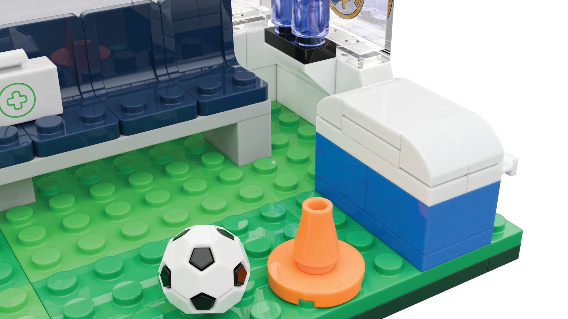 Stadium Bench Puzzle Set 186 Pieces