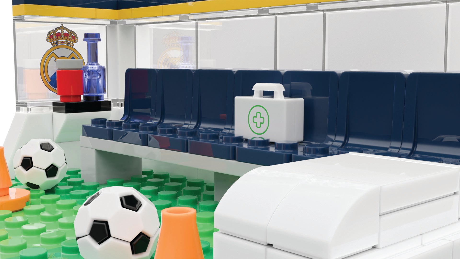 Stadium Bench Puzzle Set 186 Pieces