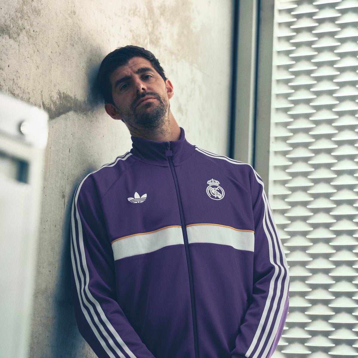 Chaqueta Chándal Hombre adidas OG Icons 26/27 Morada