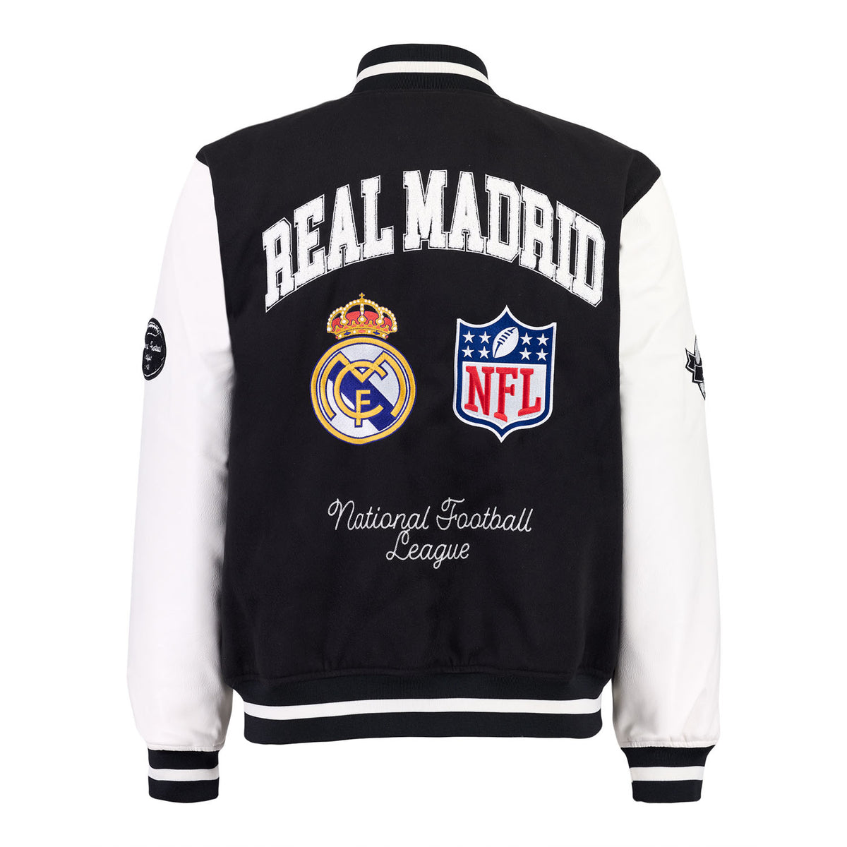 Veste Varsity Homme Real Madrid x NFL Noire