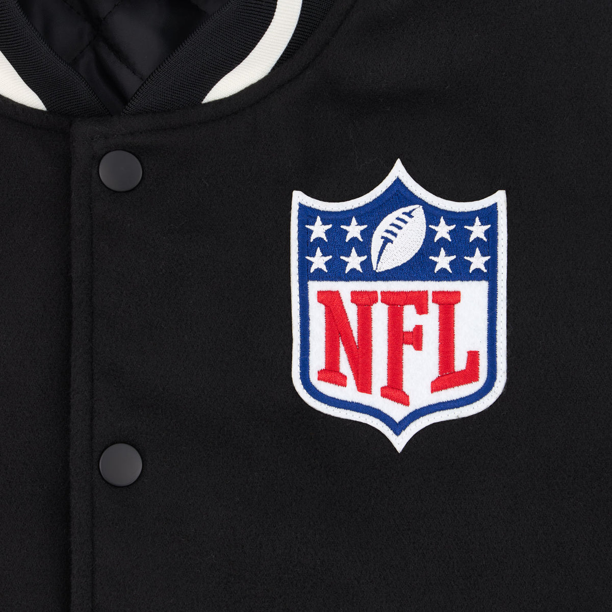 Veste Varsity Homme Real Madrid x NFL Noire