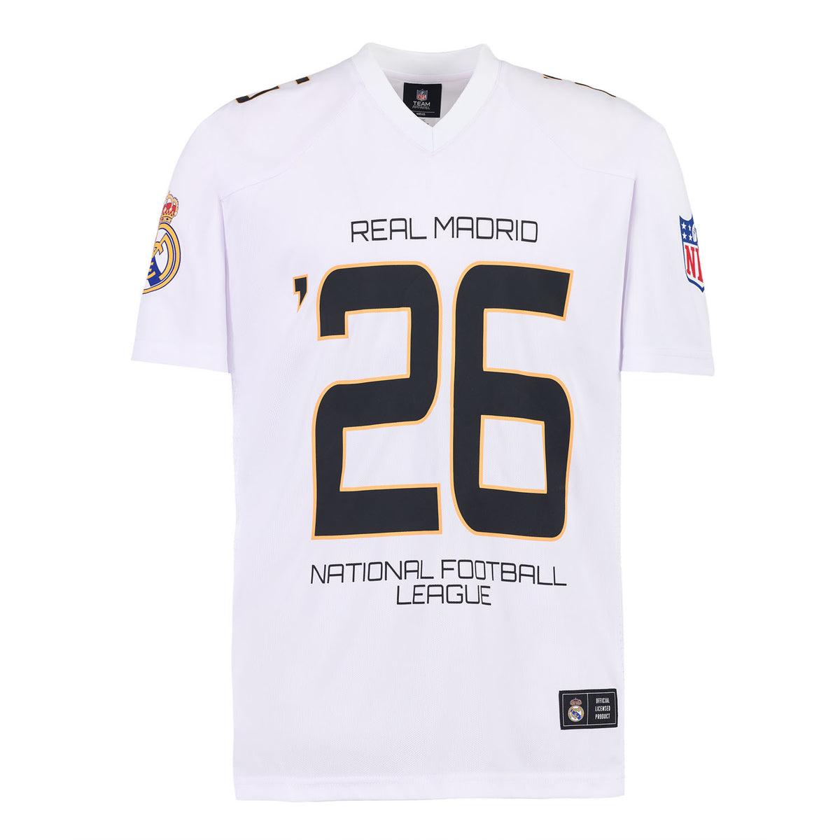 Maillot Football Américain Homme Real Madrid x NFL Blanc