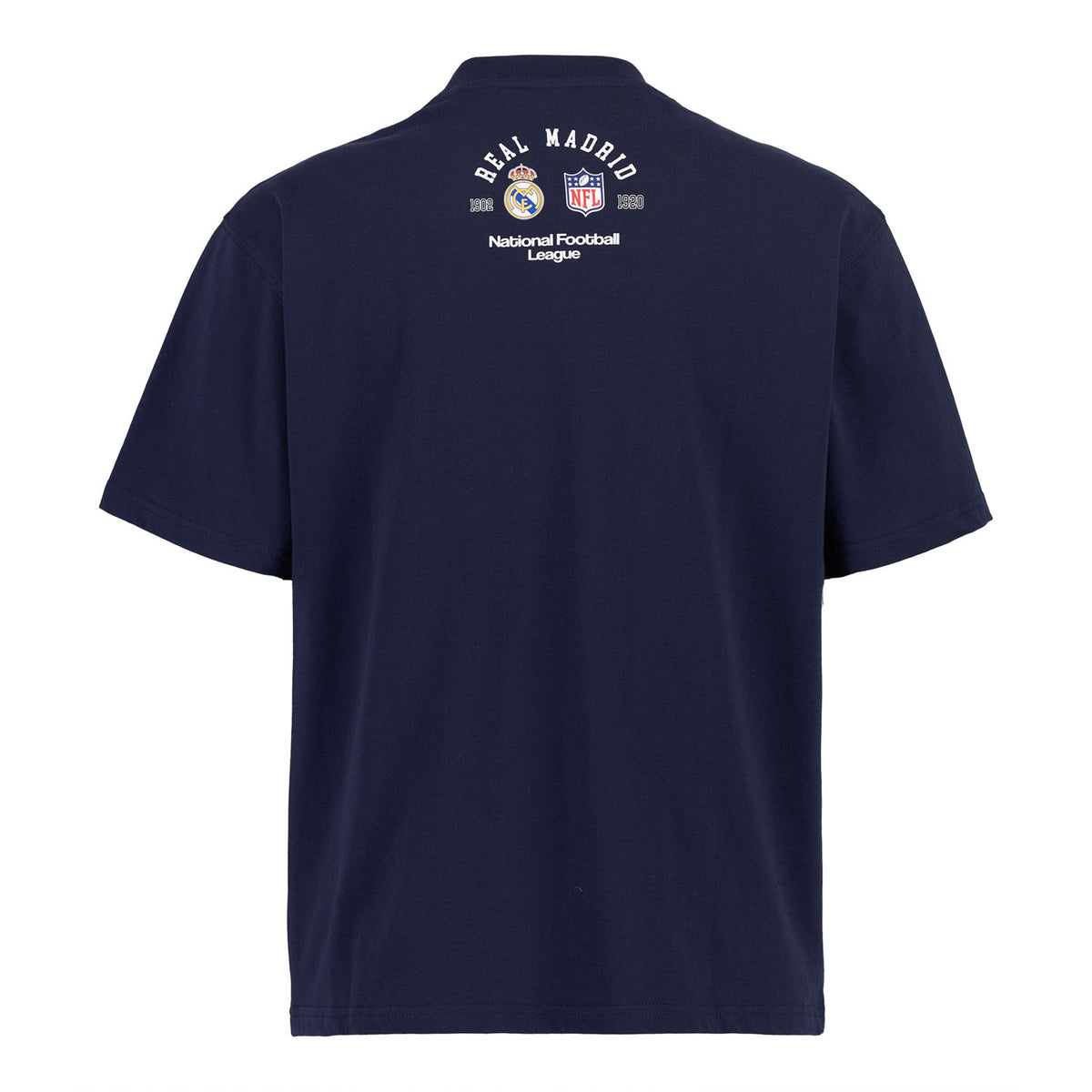 T-shirt Coton Homme Real Madrid x NFL Bleu Marine