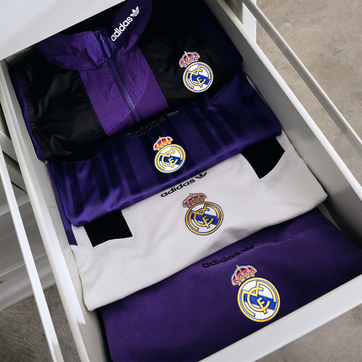 Chaqueta Chándal Niño adidas EQT 26/27 Morada