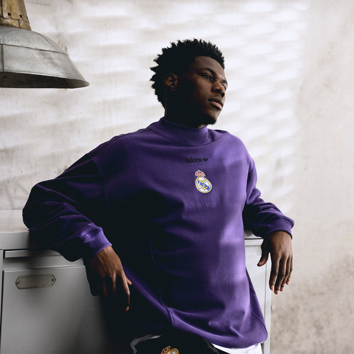 Sudadera Hombre adidas EQT 26/27 Morada