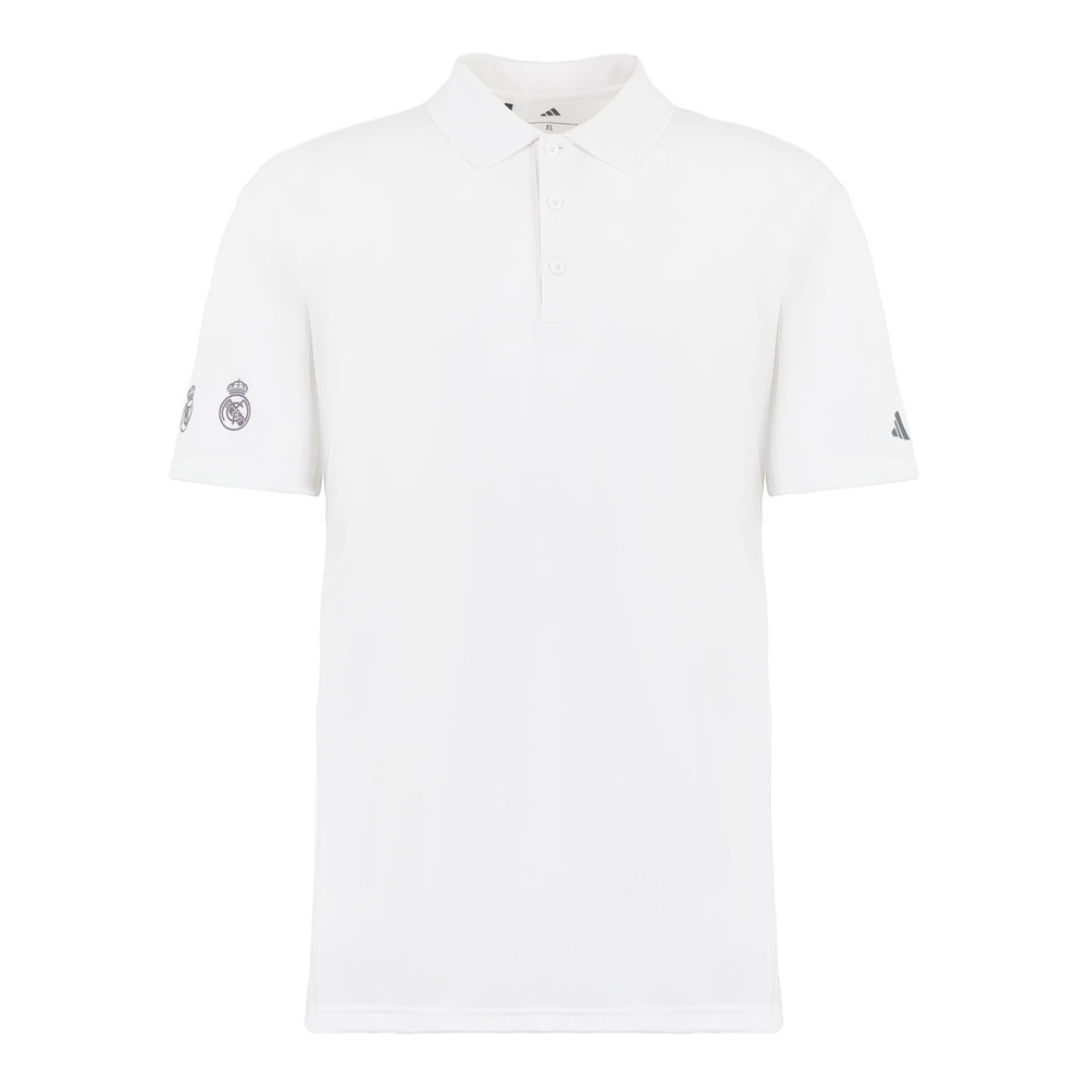 Mens adidas Golf Core Polo White