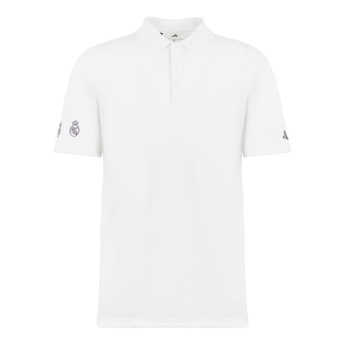 Mens adidas Golf Core Polo White